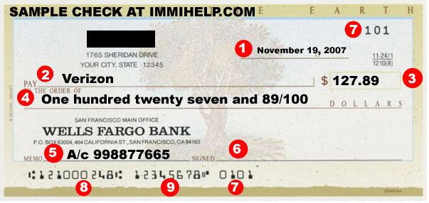 Check Writing Tips Step By Step Instructions For Writing A Bank Check In The Usa