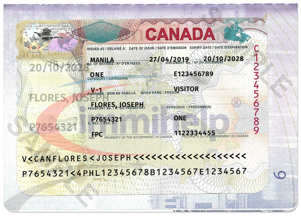 canada visit visa images