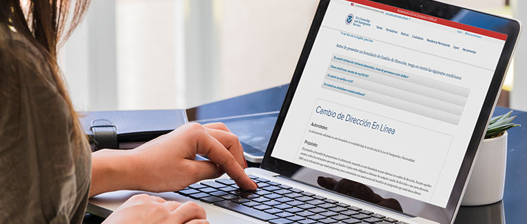 Cómo notificar un cambio de domicilio al USCIS Cómo notificar un cambio de domicilio al USCIS