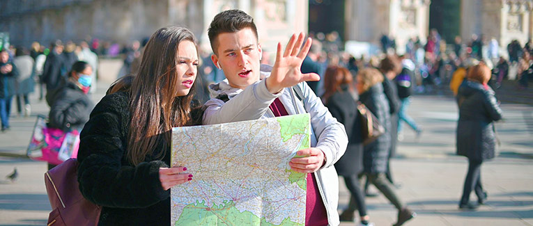 what to do if you get lost in a foreign country