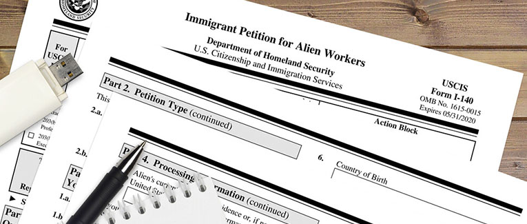 I-140 Filing Locations