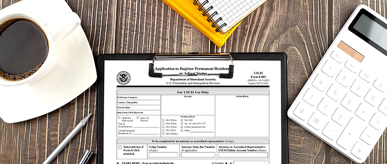 Adjustment of Status for Permanent Residence (Immigration) in the U.S. - I-485