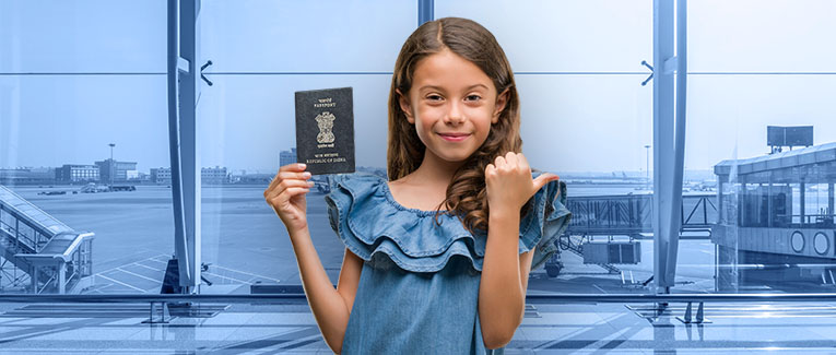 Indian Passport for Minor Children Under 18 Years of Age in USA