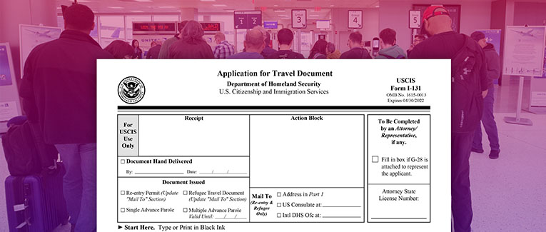 U.S. Re-Entry Permit for Permanent Residents