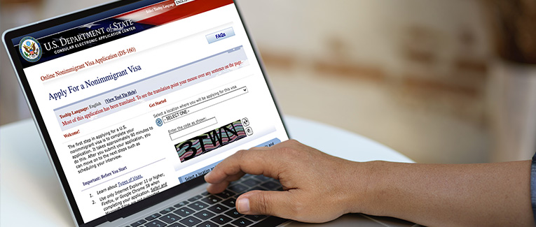 Trámite de solicitud para la visa estadounidense Trámite de solicitud para la visa estadounidense