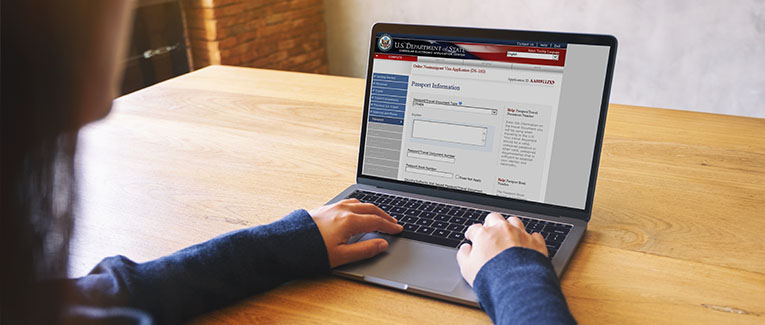 DS-160 Form Guide: Passport Information