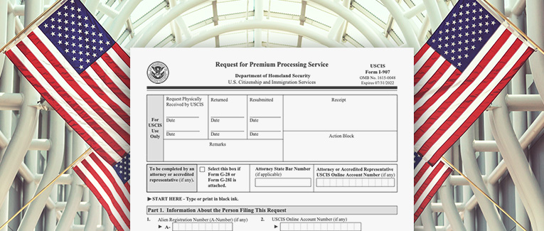 US Visa or Immigration Premium Processing