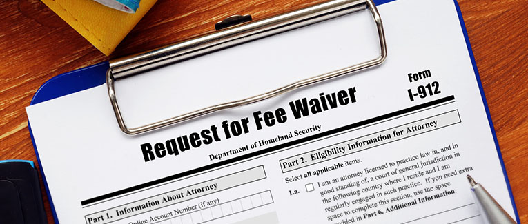 USCIS Fee Waiver Guidelines